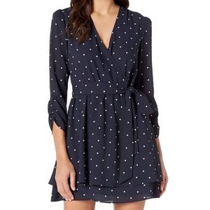 1. State mini long sleeve dress